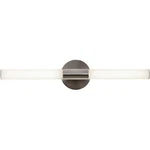 Afx Inc. DIOV2403LAJD1SN Dion Led Inch Satin Nickel Vanity Light Wall. Fixed Price $118.00.