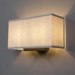Yosoan Linen Boho Wall Sconce Stairwell Fixture Light, 2-LIGHT Indoor Hardwir.... Fixed Price $99.42.