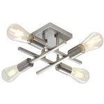 Eidonta Industrial 4-LIGHT Semi Flush Mount Ceiling Fixture Modern. Fixed Price $59.76.