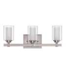 Jeremiah Celeste 3-LIGHT Vanity In Brushed Polished Nickel. Fixed Price $173.25.