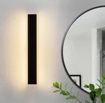 Llhzsy 23.6 In. Matte Black Linear Dimmable Integrated Led Vanity Light Bar. Fixed Price $78.31.