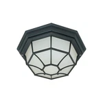 Nuvo 60-536 Light 12" Black Outdoor Ceiling Spider Cage Fixture. Fixed Price $51.51.