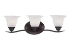Volume V5233-79 Trinidad 3-LIGHT Indoor Antique Bronze Bath Vanity Wall Mount. Fixed Price $21.99.