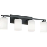 Afx Inc. LEOV3109MBBK 4 Light Inch Black Vanity Wall. Fixed Price $84.80.