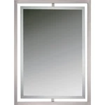Reflections 32 Inch Rectangular Mirror-brushed Nickel Finish Quoizel. Fixed Price $459.99.
