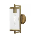 Hampton Bay Lurelane 14 Modern Antique Brass Hardwired Cylinder Wall Light. Fixed Price $18.00.