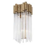 Varaluz Matrix Light Sconce, Havana Gold/clear - 309W02HG. Fixed Price $449.00.