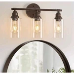 Refice Bathroom Vanity Lights Over Mirrors, 3-LIGHT Vintage Wall Sconces. Fixed Price $23.70.