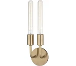 Mitzi H109102-AGB Ava Wall Sconce, 2-LIGHT, Aged Brass (bulb(s) Not Included). Fixed Price $82.52.