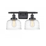 Innovations Ballston Urban Bell 8" Light Bath, Black 916-2W-BK-G713. Fixed Price $385.00.