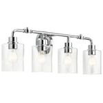 Gunnison - 4 Light Bath Vanity Approved For Damp Locations With Vintage. Fixed Price $304.99.