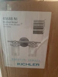 Kichler 45688NI - Brinley Bathroom Vanity Light, Brushed Nickel. Fixed Price $95.00.