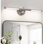 Linseeds Brushed Nickel Bathroom Light Fixtures Over Mirror 24 Inch, 18W. Fixed Price $43.90.