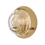 Fredrick Ramond Nala Light Small Sconce, Heritage Brass - FR31260HBR. Fixed Price $299.00.