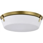 Nuvo Lighting 60/7751 Rowen Flush Mount Natural Brass. Fixed Price $329.99.