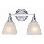 Used Craftmade Lighting 26602-CH Bradley Bath Vanity 14.55 Inches Wide. Fixed Price $66.39.