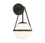 Savoy House 9-1911-1 Polson 16" Tall Wall Sconce Black. Fixed Price $278.00.
