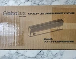 Pack Globalux Undercabinet Fixture 12" Dimmable 5W Led Warm 3000K-4000K. Fixed Price $25.00.
