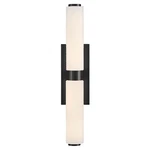 Hinkley Lighting Lottie Led Vanity, Black/etched Opal Holophane - 57432BK. Fixed Price $449.00.