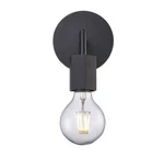 Bel Air Lighting Placerville 4.5 In. 1-LIGHT Bathroom W/geometric Socket Black. Fixed Price $26.99.