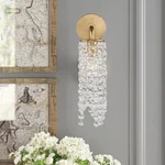 Crystorama Gabrielle Light Wall Mount, Antique Gold GAB-B7311-GA. Fixed Price $49.00.