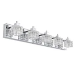 Trlife Bathroom Fixture, Modern Over Mirror 5-LIGHTS Va.... Fixed Price $117.98.