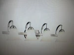 Kichler Keiran 30 In. 4-LIGHT Brushed Nickel Transitional Bathroom Vanity. Fixed Price $47.45.