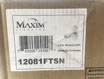 Maxim Lighting Nsb 12081FTSN Incandescent Ea. Fixed Price $26.99.