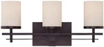 Savoy House 8-338-3 Bronze Colton 20.5"W 3-LIGHT Bathroom Vanity. Fixed Price $244.00.
