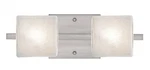 Besa Lighting 2WS-7873GL-LED-SN Paolo Bathroom Vanity Satin Nickel. Fixed Price $419.76.