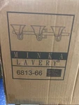 Minka Lavery 6813-66 3-LIGHT Bath Fixture, Black Finish, Agilis Collection. Fixed Price $129.99.