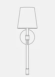 Generation Lighting Chapman & Myers 1-LIGHT Hanover Nickel Wall Sconce. Fixed Price $69.98.