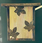 Meyda Lighting 29597 8" Hyde Park Maple Leaf Wall Sconce. Fixed Price $289.00.