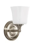Park Harbor PHVL2211PC Bathroom Wall Polished Chrome Glass Sconce 1-LIGHT. Fixed Price $71.99.