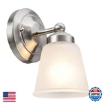 Aspen Creative 62012-1 One-light Metal Bathroom Vanity Wall Fixture 5. Fixed Price $43.51.