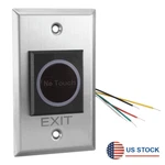 Ir No Exit Button Nc Led Touchless Switch For Door Access Control Lock. Fixed Price $16.43.