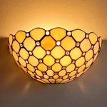 Deynite Tiffany Wall Sconce Antique Black & Art Vanity Light Stained. Fixed Price $168.65.