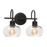 Afx Lighting Laney 15'' Vanity, Black/clear - LNYV1510MBBK. Fixed Price $67.20.