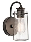 Kichler 45457OZ Braelyn 1-LIGHT 9.5" Wall Bracket In Olde Bronze. Fixed Price $129.99.