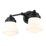 Z-lite 735-2V-MB Vaughn 16" Wide Vanity Light, Matte Black. Fixed Price $90.00.