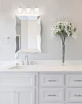 Design House Oslo Steel Vanity In Brushed Nickel 3-LIGHT. Fixed Price $126.05.