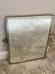 Pottery Barn Kensington Rectangular Beveled Mirror Wall - 23.75 X 19. Fixed Price $99.00.