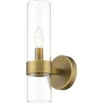 Z-lite 4008-1S-RB Datus Light 6.5 Inch Rubbed Brass Wall Sconce. Fixed Price $107.80.