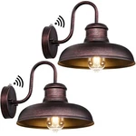 Tobusa 2-PACK Dusk Dawn Outdoor Wall Lights Waterproof Farmhouse Gooseneck. Fixed Price $66.62.