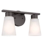 Kichler Stamos Bath Light, Olde Bronze - 55120OZ. Fixed Price $69.97.
