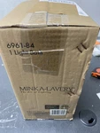 Minka Lavery 6961-84 Overland Park Bathroom Sconce With Etched Glass Nickel. Fixed Price $60.99.
