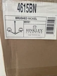 Hinkley Lighting 4615BN New Box Brushed Nickel Hanging Two-light Fixture. Fixed Price $299.00.