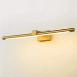 Rennnsan Jonathan 23.6 In. 1-LIGHT Gold Linear Dimmable Led Vanity. Fixed Price $55.00.