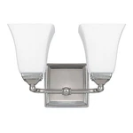 Capital Lighting Vanity Fixture, Polished Nickel 8452PN-119. Fixed Price $99.00.