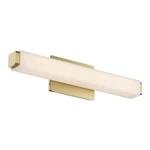 Modern Forms Vogue 2LT 20" Led Bathroom VANITY/3500K, Brass WS-3120-35-BR. Fixed Price $317.00.